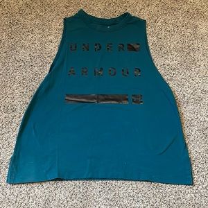 Under armour cut off tank